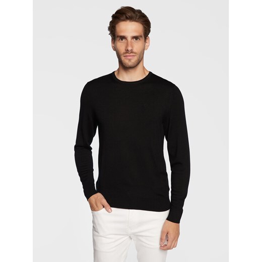 Calvin Klein Sweter Superior K10K109474 Czarny Regular Fit ze sklepu MODIVO w kategorii Swetry męskie - zdjęcie 181115403