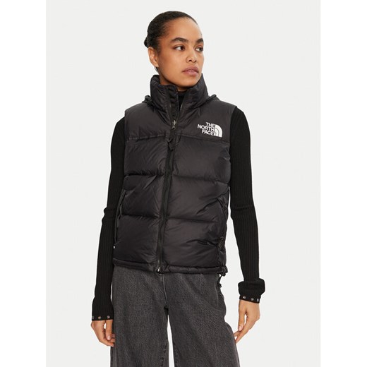The North Face Bezrękawnik 1996 Retro Nuptse NF0A3XEP Czarny Regular Fit ze sklepu MODIVO w kategorii Kamizelki damskie - zdjęcie 181115703