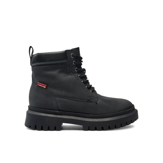 Levi's® Trapery Lennox 235878-794 Czarny ze sklepu MODIVO w kategorii Workery damskie - zdjęcie 181116040