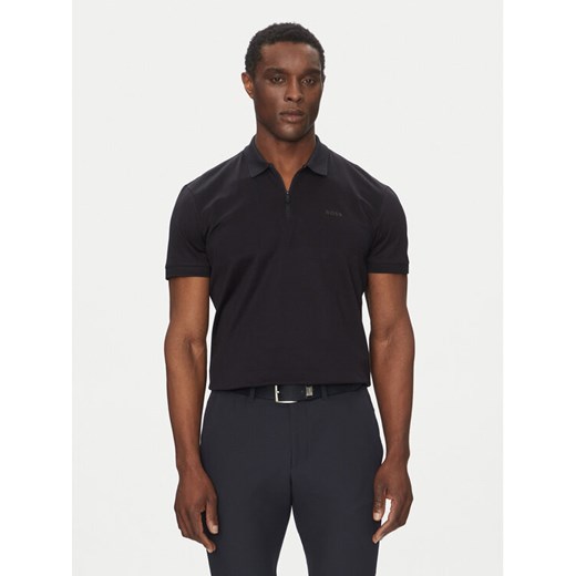 BOSS Polo Philix Pima 50538177 Granatowy Regular Fit ze sklepu MODIVO w kategorii T-shirty męskie - zdjęcie 181116784