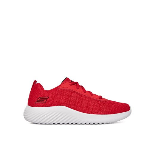 Skechers Sneakersy BOUNDER 403745L Czerwony ze sklepu MODIVO w kategorii Buty sportowe damskie - zdjęcie 181116821