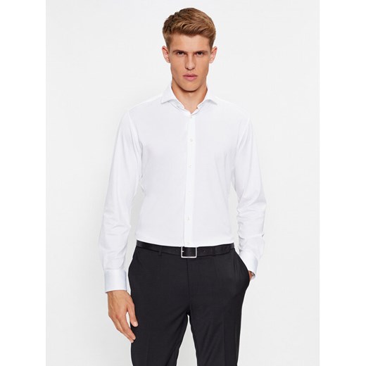 Boss Koszula P-Hank-Spread-C1-222 50503533 Biały Slim Fit 44 MODIVO