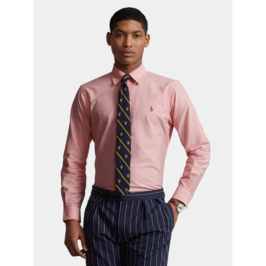 Polo Ralph Lauren Koszula Bsr 710792041 Różowy Custom Fit ze sklepu MODIVO w kategorii Koszule męskie - zdjęcie 181118593