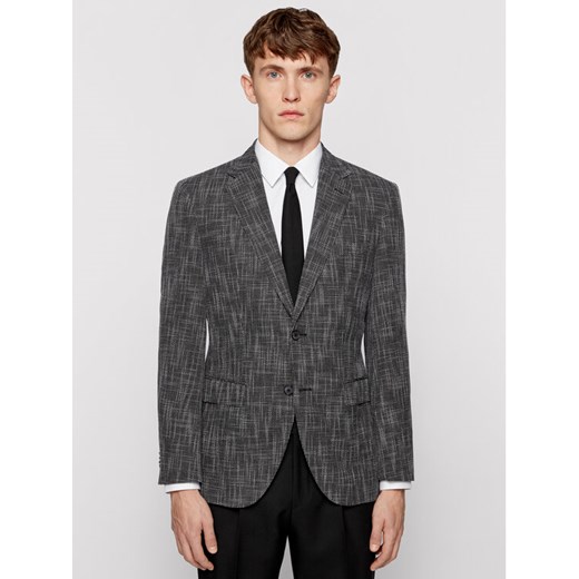 Boss Marynarka Jestor7 50450510 Szary Regular Fit 50 MODIVO