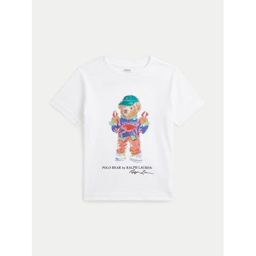 Polo Ralph Lauren T-Shirt 322973136002 Biały Regular Fit ze sklepu MODIVO w kategorii T-shirty chłopięce - zdjęcie 181118841