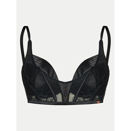 Hunkemöller Biustonosz push-up Allura 204540 Czarny ze sklepu MODIVO w kategorii Biustonosze - zdjęcie 181121251