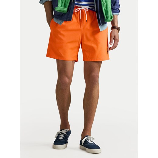 Polo Ralph Lauren Szorty kąpielowe 710963334001 Pomarańczowy Classic Fit ze sklepu MODIVO w kategorii Kąpielówki - zdjęcie 181122243