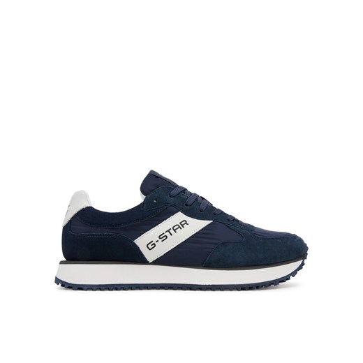 G-Star Raw Sneakersy XAVIER-01-WE Granatowy ze sklepu MODIVO w kategorii Buty sportowe męskie - zdjęcie 181124561