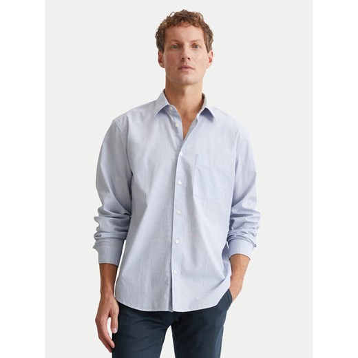 Marc O'Polo Koszula M28 7257 42090 Błękitny Regular Fit ze sklepu MODIVO w kategorii Koszule męskie - zdjęcie 181125633