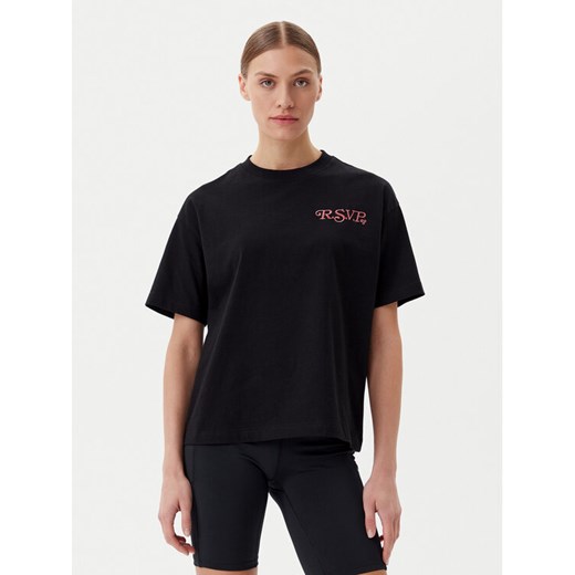 Fila T-Shirt Leffinge FAW1029 Czarny Loose Fit ze sklepu MODIVO w kategorii Bluzki damskie - zdjęcie 181126084
