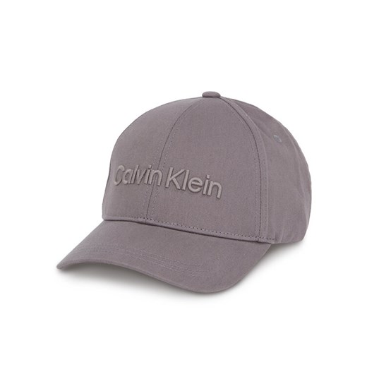 Calvin Klein Czapka z daszkiem Embroidery Bb Cap K50K505737 Szary ze sklepu MODIVO w kategorii Czapki z daszkiem męskie - zdjęcie 181127361