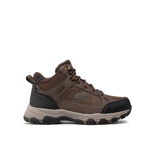 Skechers Trapery Melano 204477/CHOC Brązowy ze sklepu MODIVO w kategorii Buty trekkingowe męskie - zdjęcie 181127400
