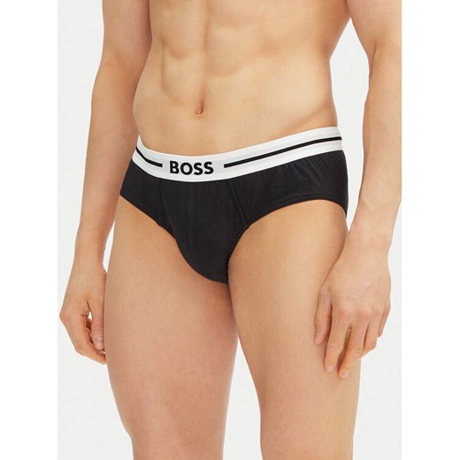 BOSS Komplet 3 par slipów 50531706 Szary ze sklepu MODIVO w kategorii Majtki męskie - zdjęcie 181127903