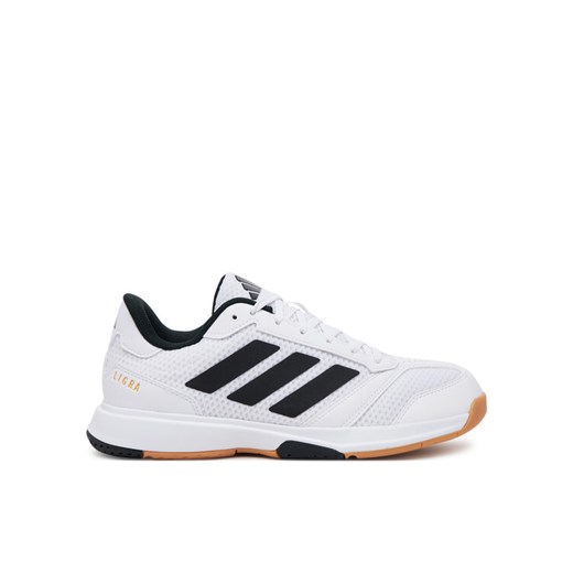 adidas Buty halowe Ligra 8 JI1505 Biały ze sklepu MODIVO w kategorii Buty sportowe męskie - zdjęcie 181127952