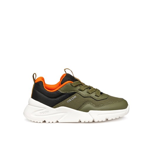 Geox Sneakersy J0H1 J55MQC 1454 C0498 D Khaki ze sklepu MODIVO w kategorii Buty sportowe dziecięce - zdjęcie 181130583