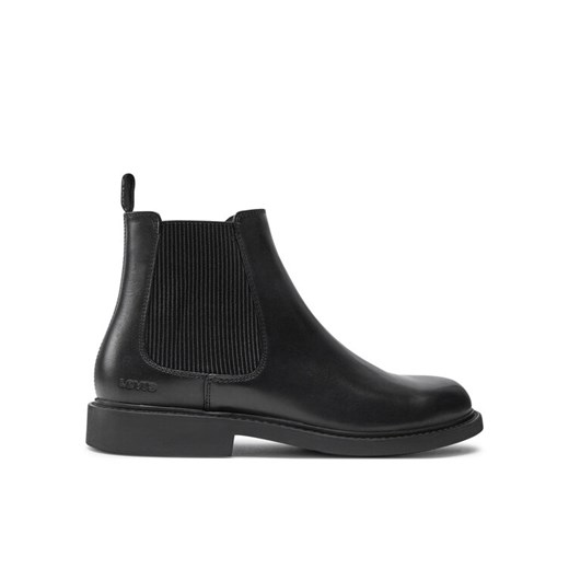 Levi's® Sztyblety Amos 234728-695 Czarny ze sklepu MODIVO w kategorii Buty zimowe męskie - zdjęcie 181131771