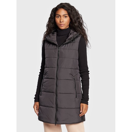 Jack Wolfskin Bezrękawnik Eisbach Vest W 1206991 Czarny Regular Fit ze sklepu MODIVO w kategorii Kamizelki damskie - zdjęcie 181134171