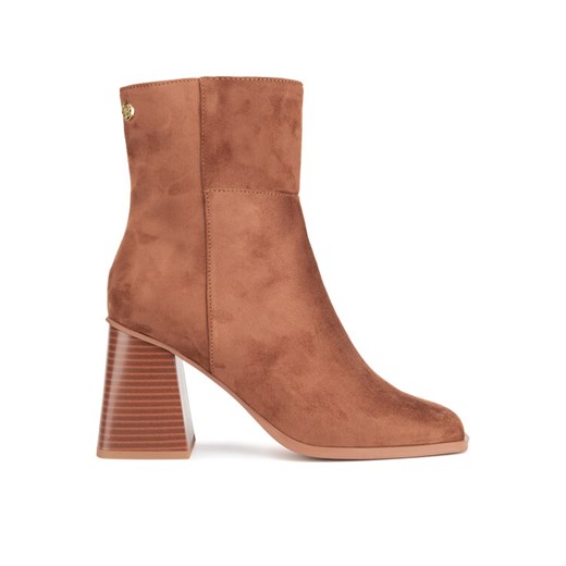 Nine West Botki WFA3361-1 Brązowy ze sklepu MODIVO w kategorii Botki - zdjęcie 181135292