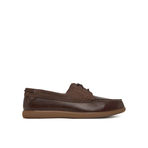 Clarks Mokasyny Bratton Boat 26181271 Brązowy ze sklepu MODIVO w kategorii Mokasyny męskie - zdjęcie 181137204