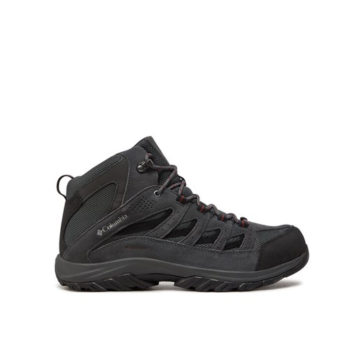 Columbia Trekkingi Crestwood Mid Waterproof 2100641 Szary ze sklepu MODIVO w kategorii Buty trekkingowe męskie - zdjęcie 181142401