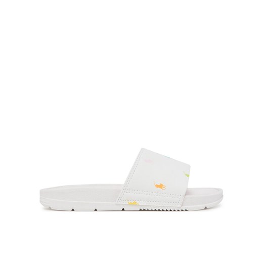 Polo Ralph Lauren Klapki RL01854101 Biały ze sklepu MODIVO w kategorii Klapki dziecięce - zdjęcie 181144604
