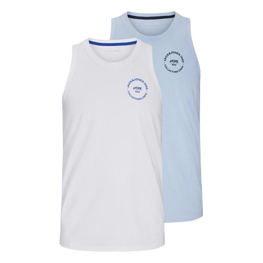 Jack&Jones Komplet 2 tank topów Simon 12276429 Kolorowy Regular Fit ze sklepu MODIVO w kategorii T-shirty męskie - zdjęcie 181145591