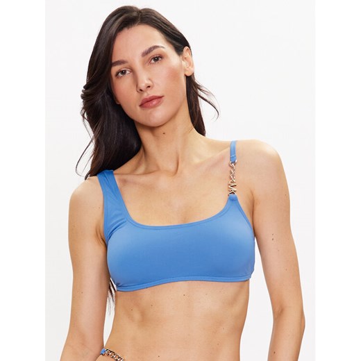 MICHAEL Michael Kors Góra od bikini MM1K033 Niebieski ze sklepu MODIVO w kategorii Stroje kąpielowe - zdjęcie 181147360
