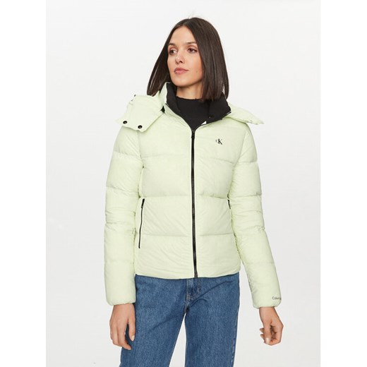 Calvin Klein Jeans Kurtka puchowa Archetype J20J221646 Zielony Regular Fit M MODIVO