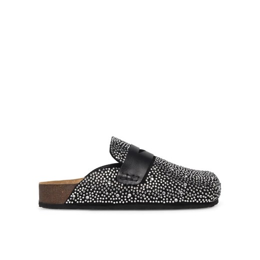 Eva Minge Klapki PERPETUE-24SS03 Srebrny 37 MODIVO
