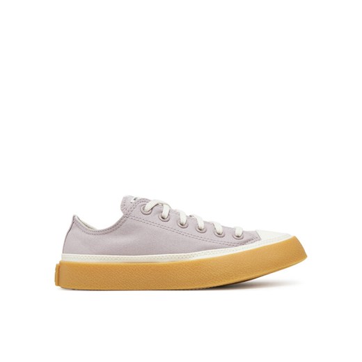 Converse Tenisówki Chuck Taylor All Star Retro Rubber A10697C Fioletowy ze sklepu MODIVO w kategorii Trampki damskie - zdjęcie 181150102