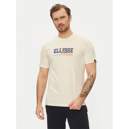 Ellesse T-Shirt Zagda SHV20122 Biały Regular Fit ze sklepu MODIVO w kategorii T-shirty męskie - zdjęcie 181150330