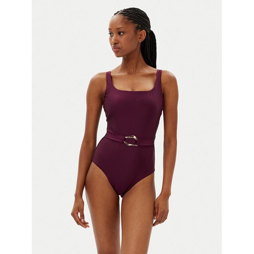Hunkemöller Strój kąpielowy Costa 301262 Fioletowy ze sklepu MODIVO w kategorii Stroje kąpielowe - zdjęcie 181150411