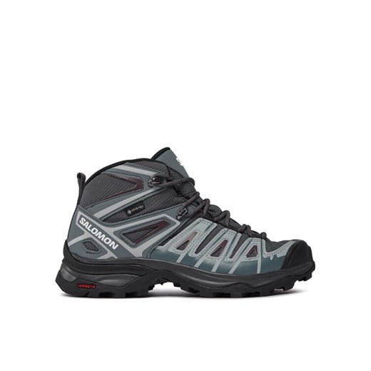 Salomon Trekkingi X Ultra Pioneer Mid GORE-TEX L47170500 Szary ze sklepu MODIVO w kategorii Buty trekkingowe damskie - zdjęcie 181151123