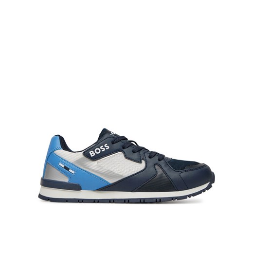 BOSS Sneakersy J51646 S Granatowy ze sklepu MODIVO w kategorii Buty sportowe dziecięce - zdjęcie 181153191