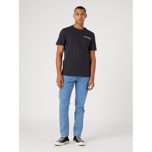 Wrangler T-Shirt Graphic W751EEXV6 112331889 Czarny Regular Fit ze sklepu MODIVO w kategorii T-shirty męskie - zdjęcie 181153230