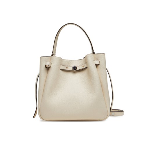 Tory Burch Torebka Romy Bucket Bag 166982 Écru ze sklepu MODIVO w kategorii Torebki worki - zdjęcie 181154123