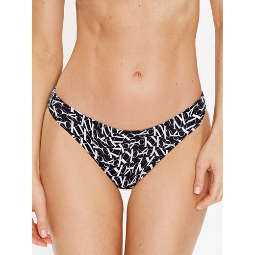 Calvin Klein Swimwear Dół od bikini KW0KW02083 Czarny ze sklepu MODIVO w kategorii Stroje kąpielowe - zdjęcie 181154631