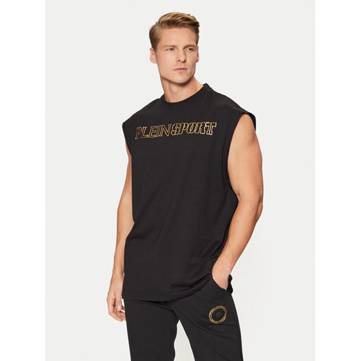 Plein Sport Tank top AADC MTK7943 STE001N Czarny Regular Fit Plein Sport XXL MODIVO
