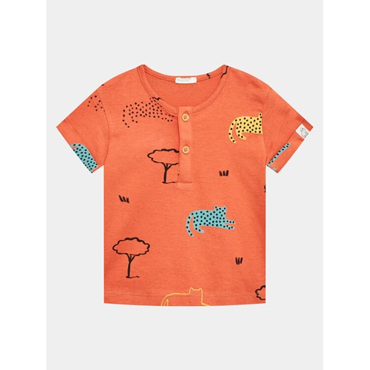 United Colors Of Benetton T-Shirt 3ZCTAQ00F Pomarańczowy Regular Fit United Colors Of Benetton 82 MODIVO