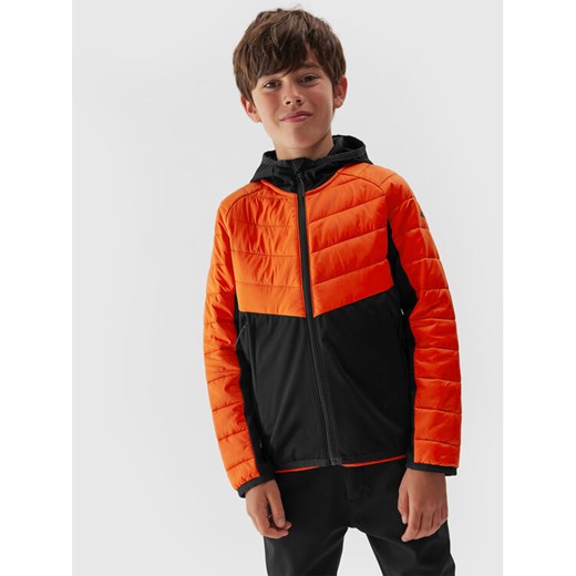 4F Kurtka outdoor 4FJAW23TTJAM282 Pomarańczowy Regular Fit ze sklepu MODIVO w kategorii Kurtki chłopięce - zdjęcie 181157422