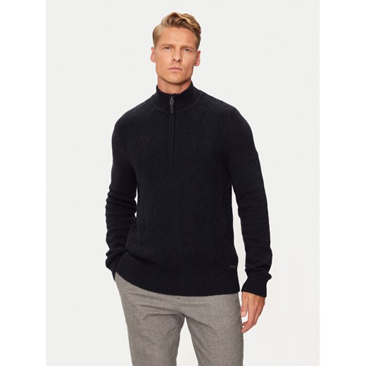 Pierre Cardin Sweter C5 51122/5076/6323 Granatowy Regular Fit ze sklepu MODIVO w kategorii Swetry męskie - zdjęcie 181157812