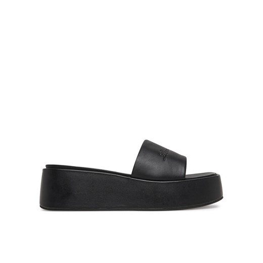 LOVE MOSCHINO Klapki JA28177I0MIA0000 Czarny ze sklepu MODIVO w kategorii Klapki damskie - zdjęcie 181158010