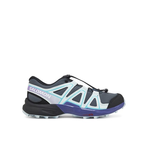 Salomon Trekkingi Speedcross L47733200 Szary ze sklepu MODIVO w kategorii Buty trekkingowe dziecięce - zdjęcie 181158323