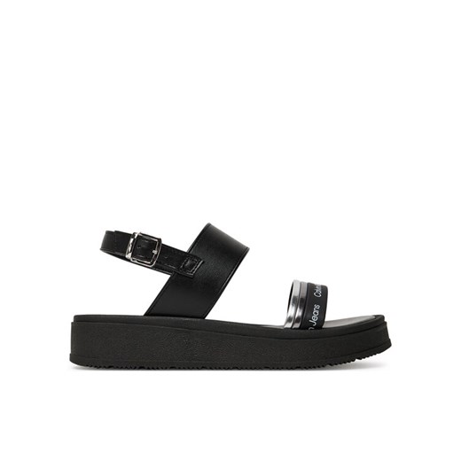 Calvin Klein Jeans Sandały V4A2-82053-0371X S Czarny ze sklepu MODIVO w kategorii Sandały dziecięce - zdjęcie 181158393