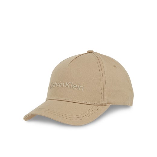 Calvin Klein Czapka z daszkiem Ck Must Bb Cap K50K511987 Beżowy ze sklepu MODIVO w kategorii Czapki z daszkiem męskie - zdjęcie 181158753