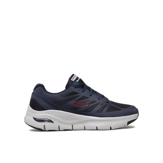 Skechers Sneakersy Charge Back 232042/NVRD Granatowy ze sklepu MODIVO w kategorii Buty sportowe męskie - zdjęcie 181160214