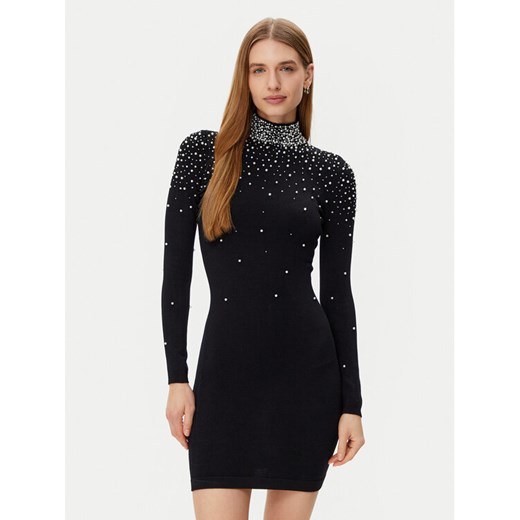 Guess Sukienka codzienna 5RGK35 5015Z Czarny Regular Fit Guess 48 MODIVO