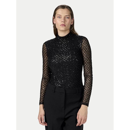 YAS Body Siro 26035482 Czarny Slim Fit ze sklepu MODIVO w kategorii Bluzki damskie - zdjęcie 181161393