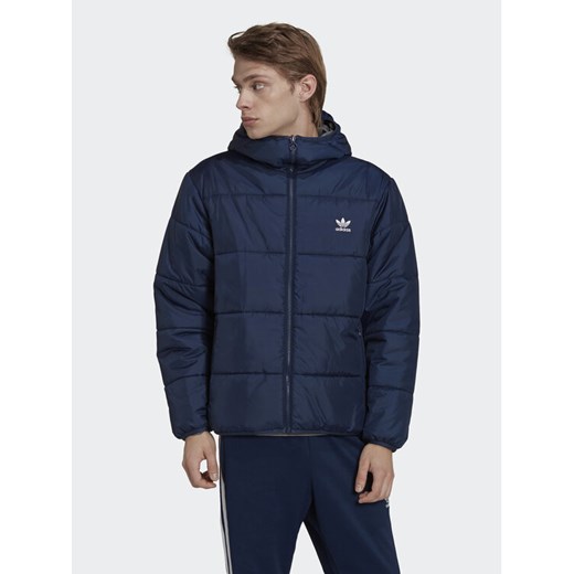 adidas Kurtka przejściowa HM2462 Granatowy Relaxed Fit M MODIVO