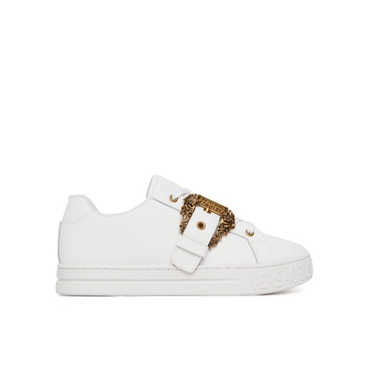 Versace Jeans Couture Sneakersy 78VA3SK9 Biały ze sklepu MODIVO w kategorii Buty sportowe damskie - zdjęcie 181161881